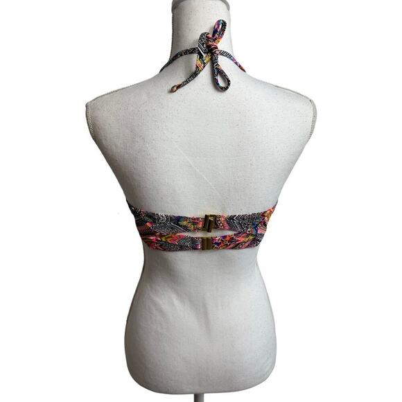 TINIBIKINI SWIMWEAR MULTICOLOR PINK BLACK SWIMMING TOP SIZE MEDIM STYLE: 3021SW - Picture 6 of 6